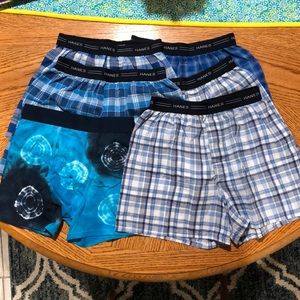 Boys boxers and boxer briefs.